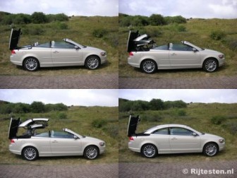 Volvo C70 2.4i Summum: Met deze kapconstructie steel je overal de show