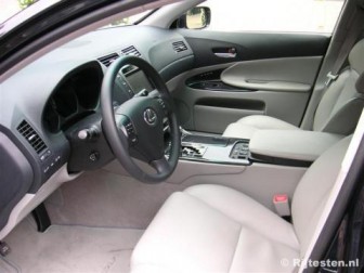 Lexus GS 450h Executive: Een prachtig interieur van hoogstaande kwaliteit