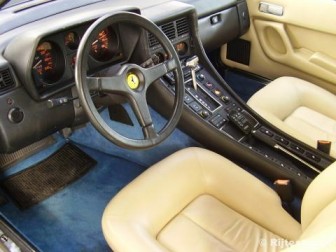 Ferrari 412 : Het interieur is eenvoudig en luxe, het vakmanschap straalt er vanaf.