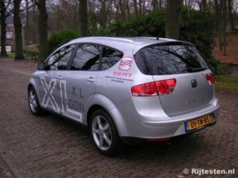 Seat Altea XL Stationwagon 2.0 TDi Stylance: Over het design van de achterkant zijn de meningen verdeeld