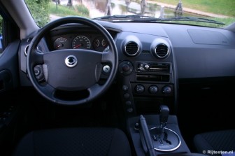 SsangYong Actyon A230 4WD S: Overzichtelijk, praktisch, goede materialen en afwerking: een prima interieur