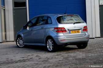 Mercedes-Benz B-Klasse B180 CDI CVT : Met name lichte lakkleuren staan de B goed.