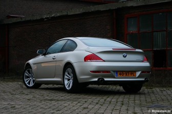 BMW 6 Serie Coup� 635d High Executive: Het design valt niet bij iedereen in de smaak, maar uitgesproken is het zeker.