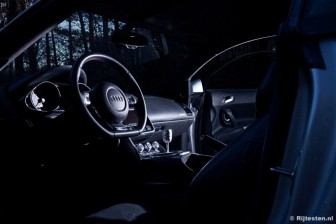 Audi R8 4.2 FSI quattro : Hoewel echt anders dan gemiddeld, toch ook wel typisch Audi.