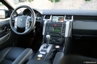 Land Rover Range Rover Sport TDV8 HSE: Riante zitplaatsen met alle techniek en luxe omhanden.