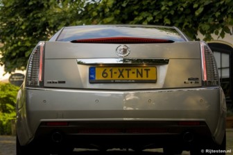 Cadillac CTS 3.6 V6 Sport Luxury: Opvallende achterlichten sieren de CTS.