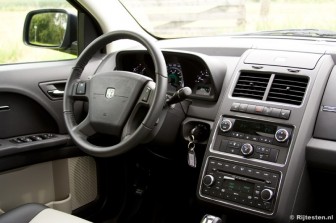 Dodge Journey 2.7 V6 R/T: Ondanks verbetering toch nog steeds hard plastic.