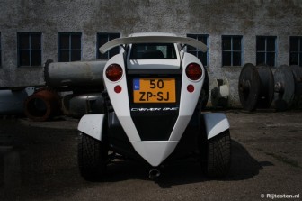 Carver One 0.7 16v turbo : Van zulke vormen kijkt iedereen op.