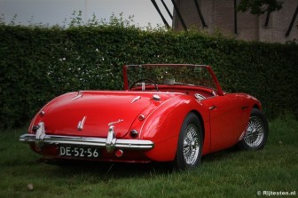 Austin-Healey 3000 Mk I 1960: Kenmerkend Brits design siert de Healey.