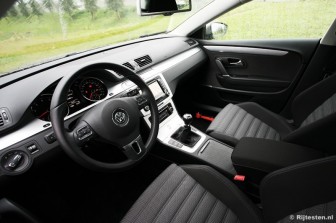Volkswagen Passat CC 1.8 TSI : Prima afwerking en dito materialen.