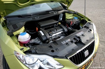 Seat Ibiza SC 1.4 Stylance: De 1400cc presteert matig maar consumeert met mate.