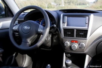 Subaru Forester 2.0D Executive: Op sommige vlakken laat de afwerking te wensen over.