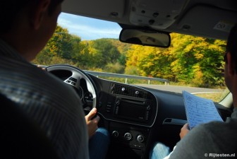 Saab 9-3 Sport Estate 2.8 Turbo V6 Aero XWD: De weergoden gunnen ons duidelijk ideale omstandigheden
