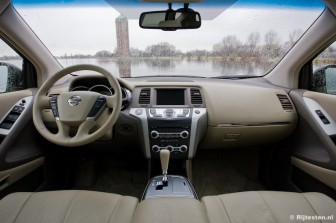 Nissan Murano 3.5 V6  : Het lichte interieur is wel besmettelijk.