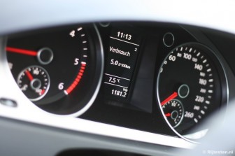 Volkswagen Passat Variant 2.0 TDI Bluemotion Comfortline: 5.0 liter per 100 km is een mooie waarde na bijna 1200 km