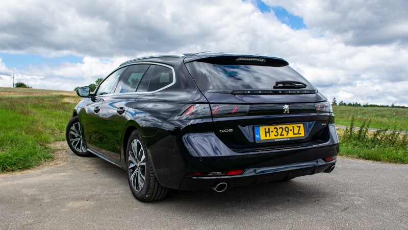 Peugeot 508 SW HYbrid 225 e-EAT8 Blue Lease Allure